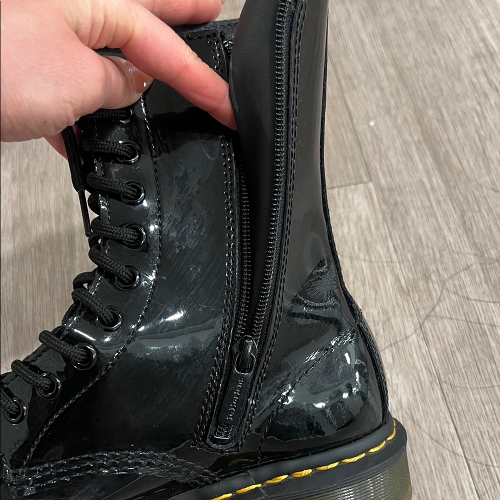 Dr. Martens Women’s Patent Leather Boots - Picture 16 of 16